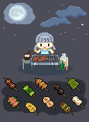 Moonlit BBQ Night